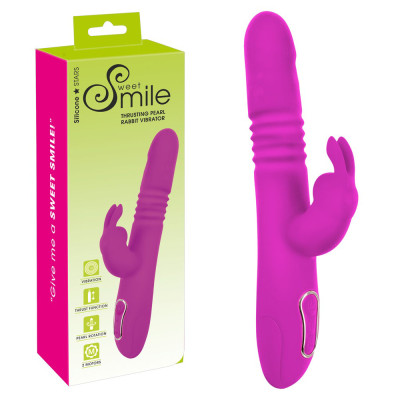 Bendable Rabbit Vibrator Pink