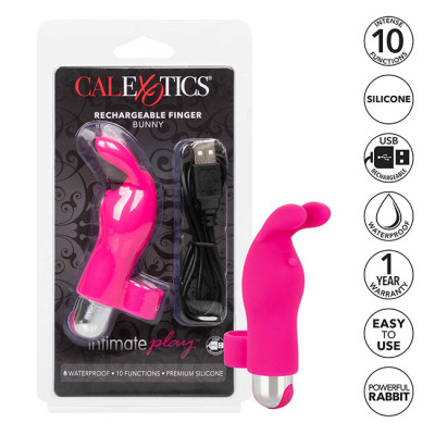 Rechargeable Finger Bunny Pink