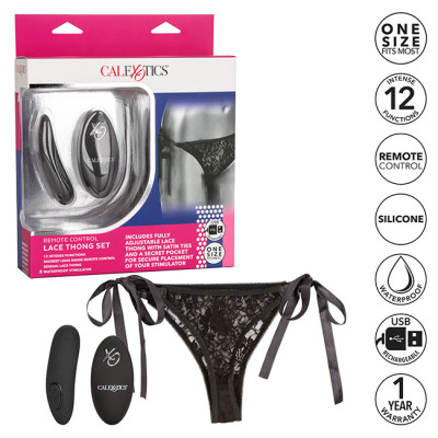 Remote Control Lace Thong...