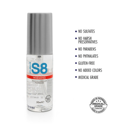 S8 Water-based Warming Lube...
