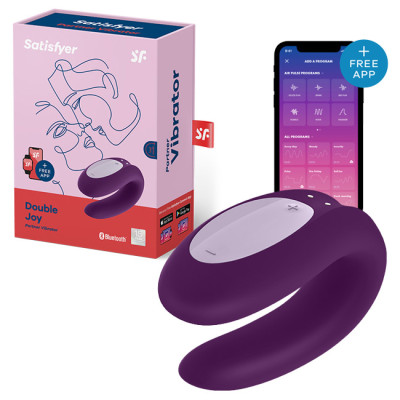 Satisfyer Double Joy Purple
