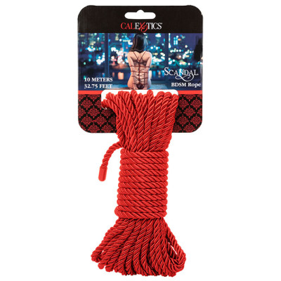 Scandal BDSM Rope 10M Red
