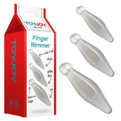 Set of Three Finger Rimmer...