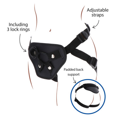 Strap-On Deluxe Harness