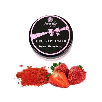 Strawberry Edible Body Powder