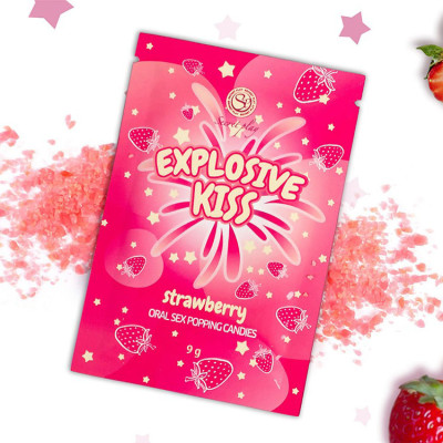 Strawberry Popping Candies