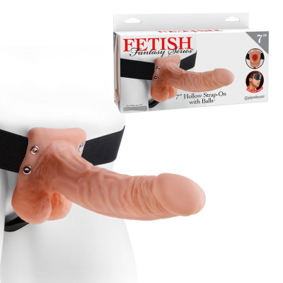 Unisex Hollow Strap-On with...