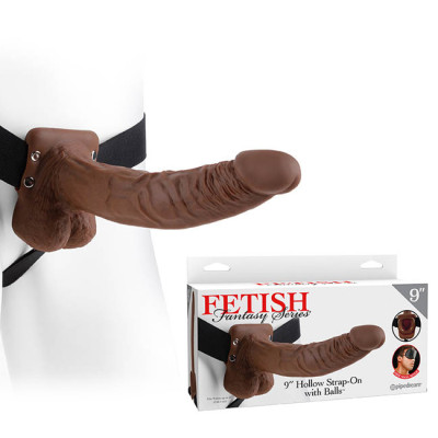 Unisex Hollow Strap-On with...