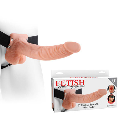 Unisex Hollow Strap-On with...