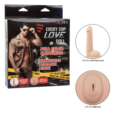 Cocky Cop Love Doll with...