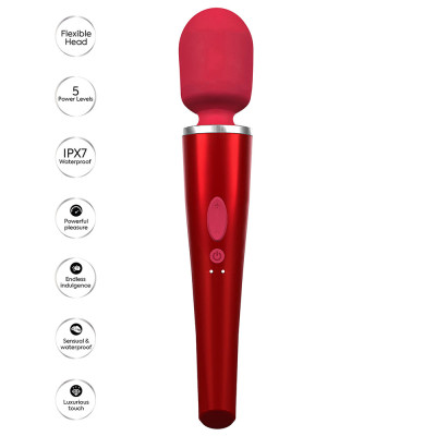 Pro Wand Massager Red