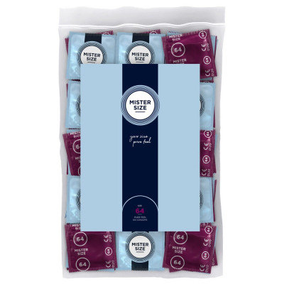 MISTER SIZE 64 mm Condoms...