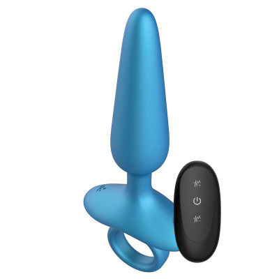 Slim Anal Plug Vibrating +...