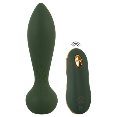 Luxurious RC Anal Plug Green