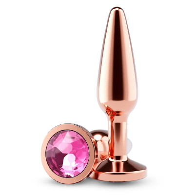 Tapered Rose Gold Plug Medium