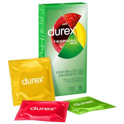 Durex Tropical Condoms 6 Pack