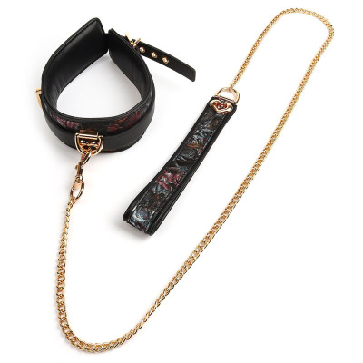 Floral Jacquard Collar & Leash