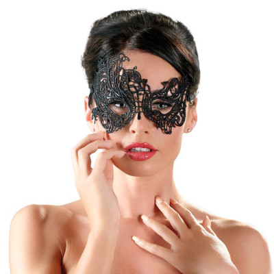 Eye Mask Gothic Charm Black