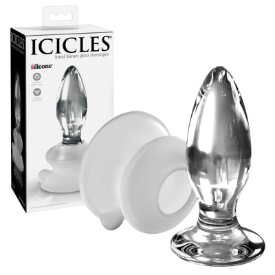 ICicles Glass Butt Plug 8,5 cm