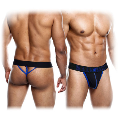 MaleBasics Neon Blue Thong