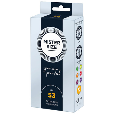MISTER SIZE 53 mm Condoms...