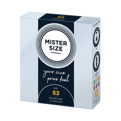 MISTER SIZE 53 mm Condoms...