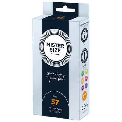 MISTER SIZE 57 mm Condoms...
