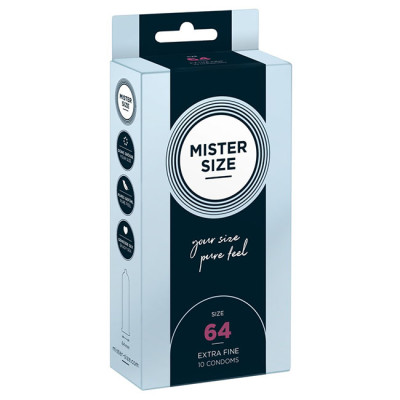 MISTER SIZE 64 mm Condoms...