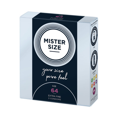 MISTER SIZE 64 mm Condoms...